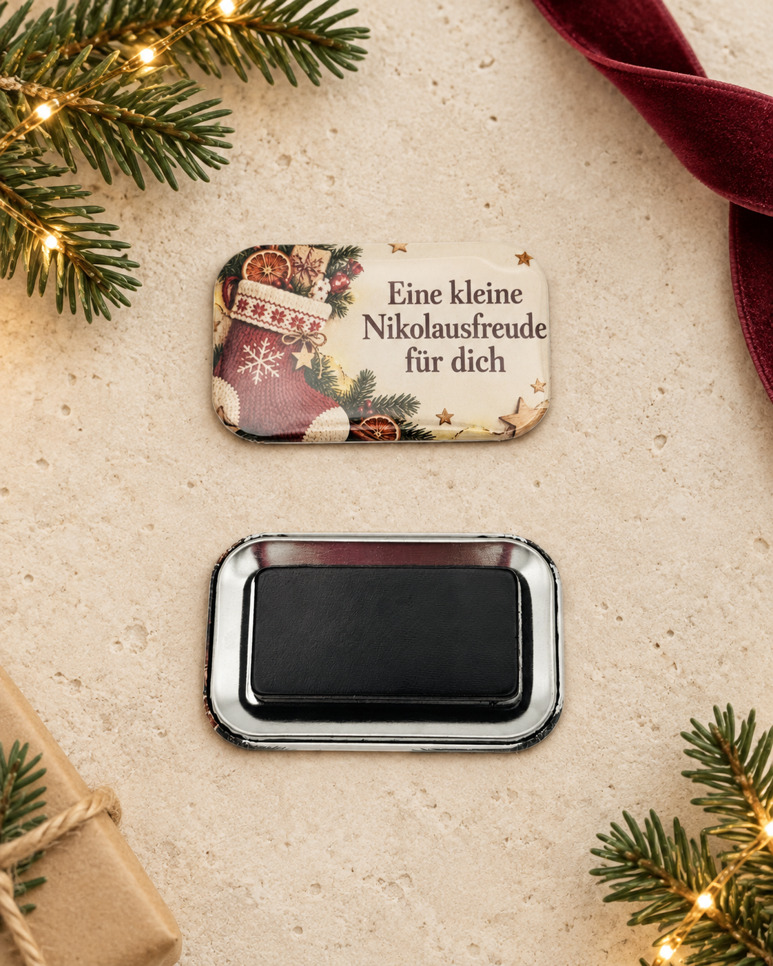 Weihnachtsmagnet mit Sprüchen – kleine Geschenkidee für Lieblingsmenschen
