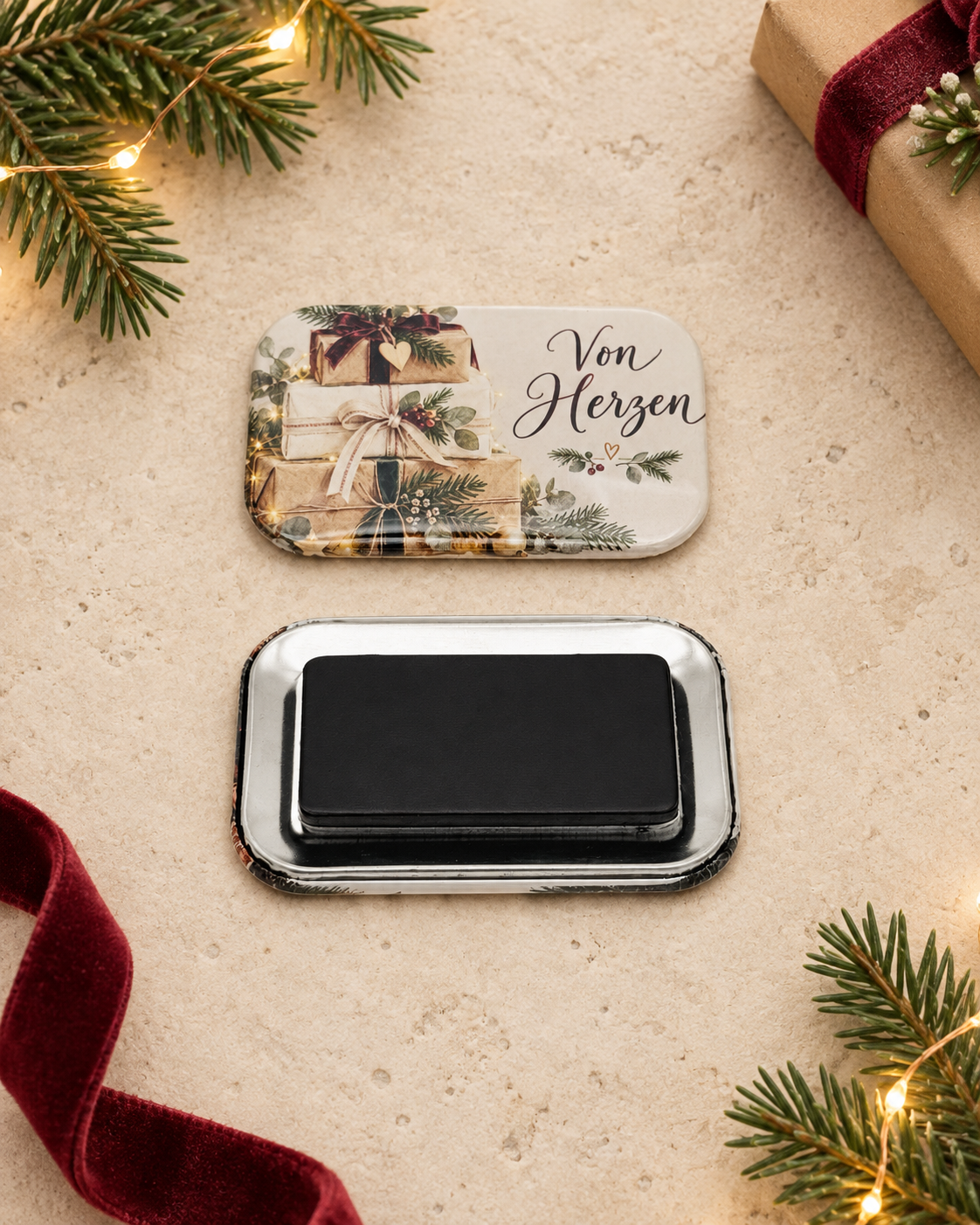 Weihnachtsmagnet mit Sprüchen – kleine Geschenkidee für Lieblingsmenschen