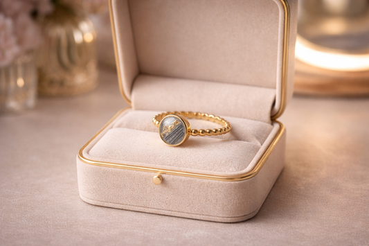 Ring aus Tierhaar - personalisiert