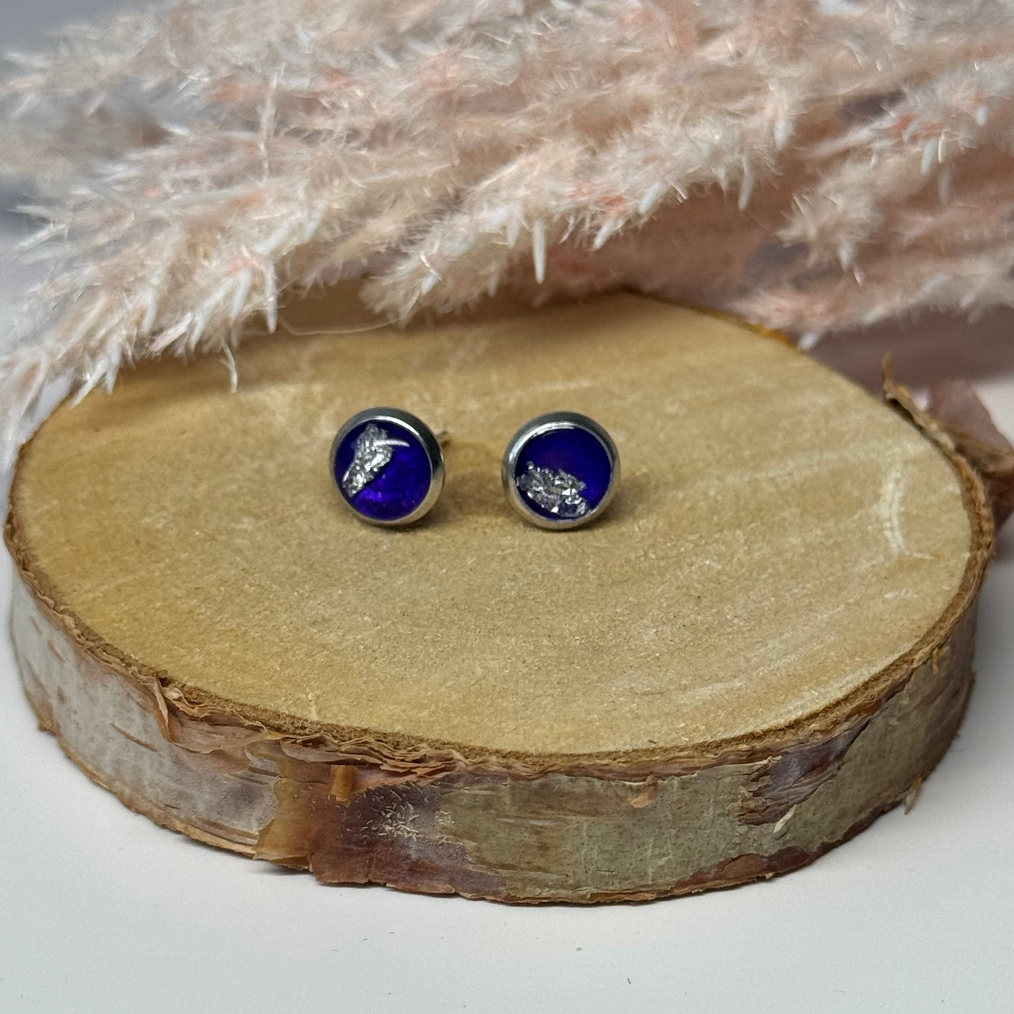 Ohrringe - Stecker individuell I 8mm - mehrere Farbvarianten