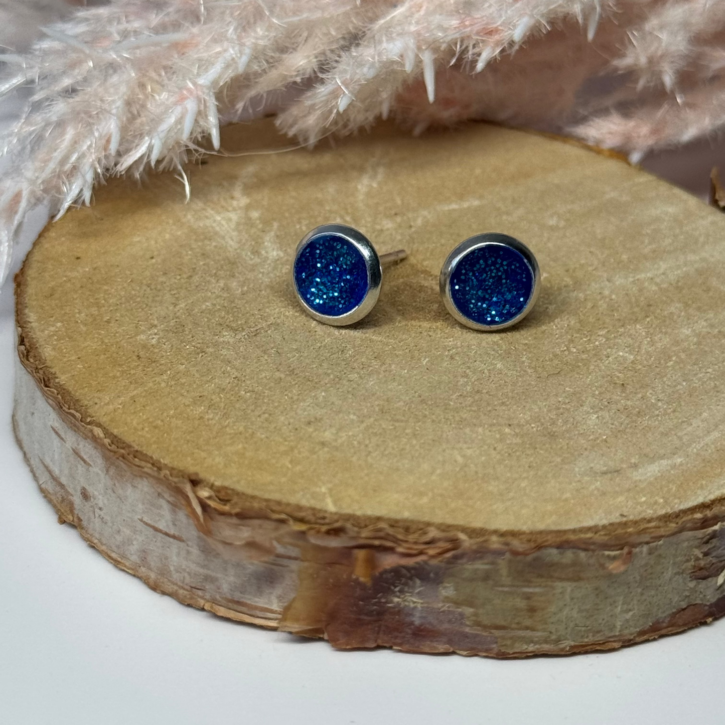 Ohrringe - Stecker individuell I 8mm - mehrere Farbvarianten