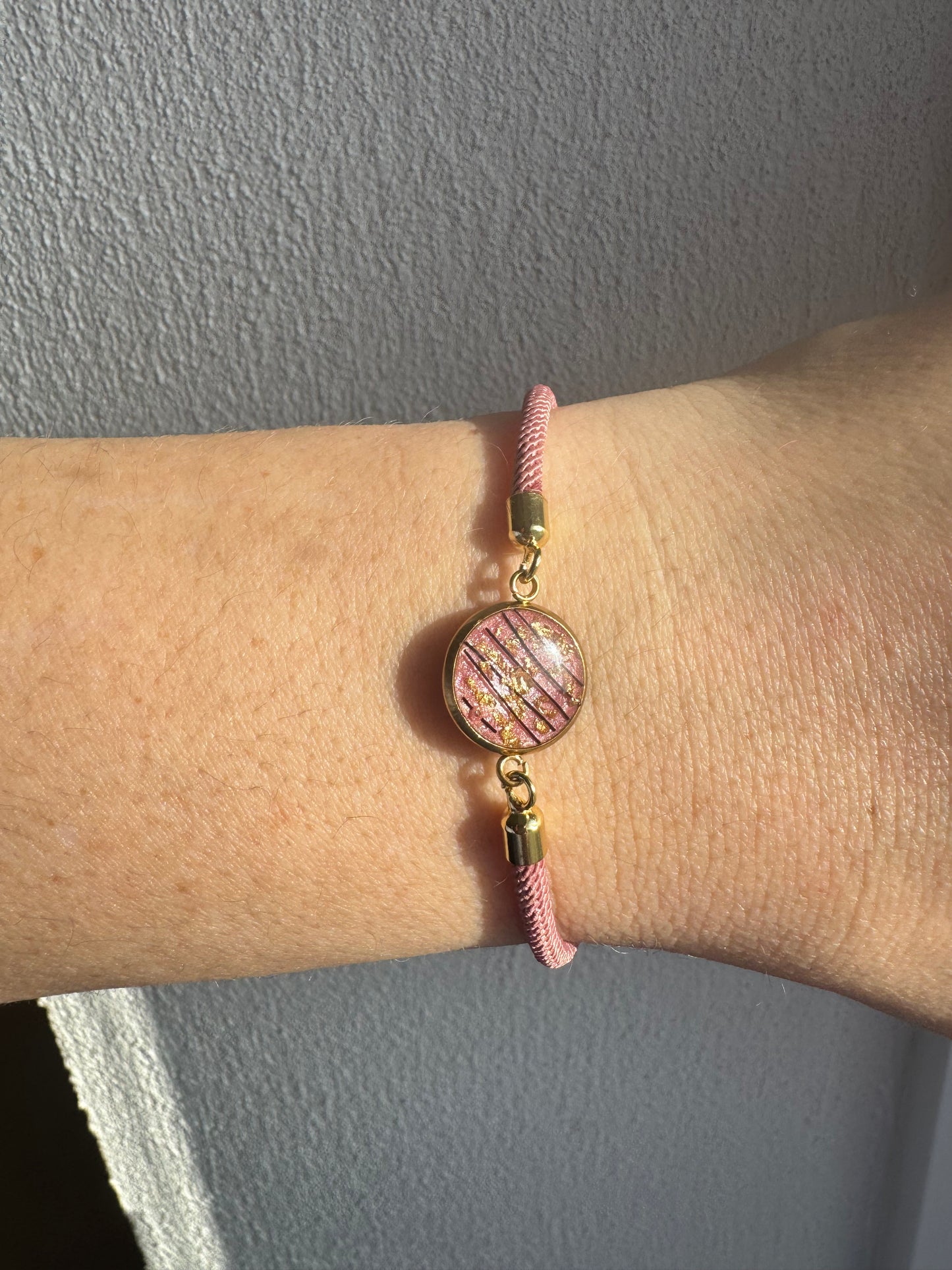 Armband mit Pferdehaar – personalisierter Erinnerungsschmuck Variante 2