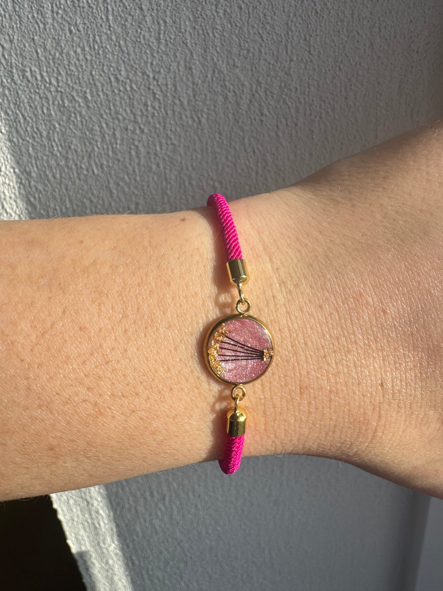 Armband mit Pferdehaar – personalisierter Erinnerungsschmuck Variante 3