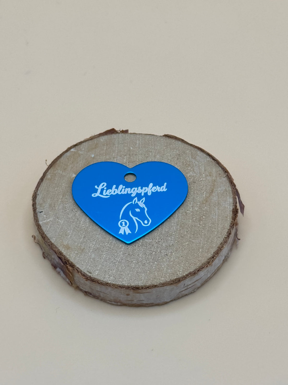 Lieblingspferd Halftermarke - fertige Halftermarke mit Gravur
