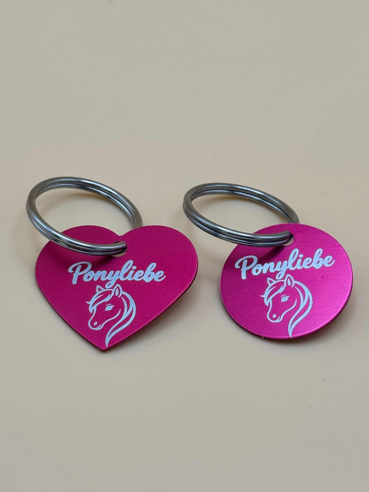 Ponyliebe Halftermarke - fertige Halftermarke mit Gravur
